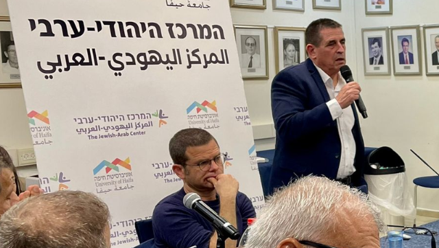 ח"כ סגלוביץ במרכז יהודי ערבי באוניברסיטת חיפה