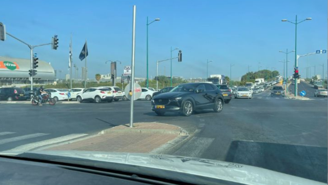 צומת העיפרון פתח תקוה - תמונת פייסבוק
