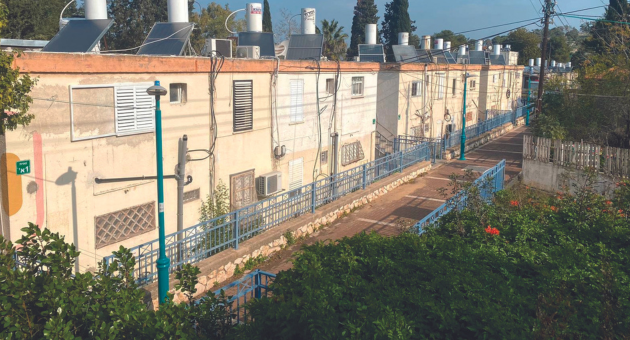 מבנה שיכון בגבעת המורה
