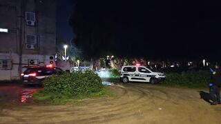 מזירת הדקירה בחולון 
