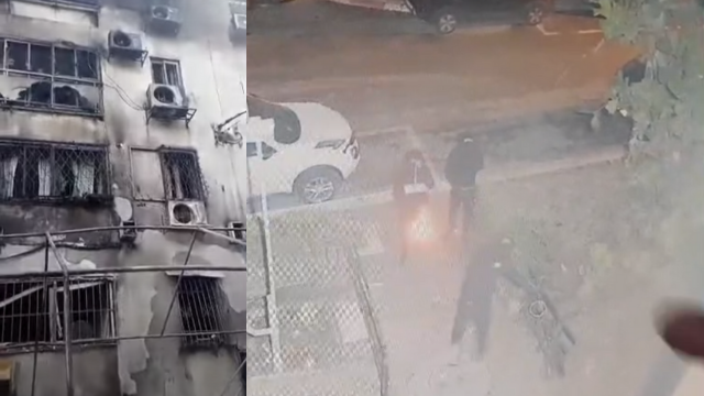 השלכת בקבוק התבערה