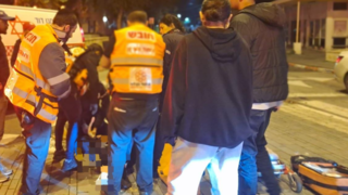 זירת התאונה בצומת הצריף