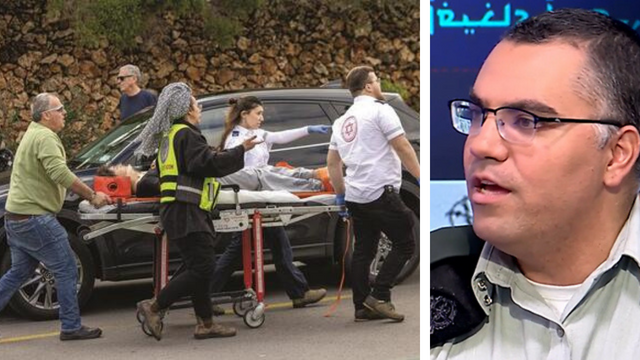 רס"ן אביחי אדרעי וזירת הפיגוע ברעננה