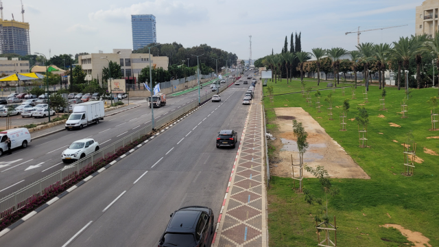 רחוב גיסין פתח תקוה - תמונת פייסבוק