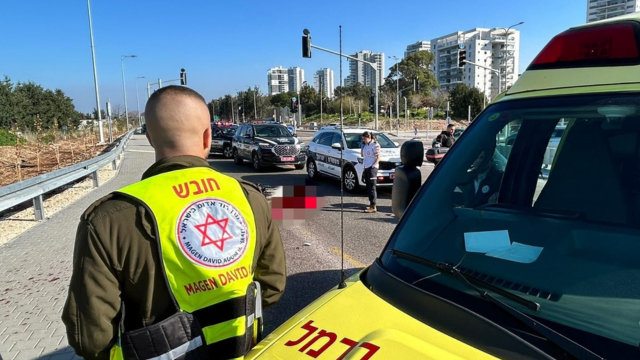 זירת התאונה