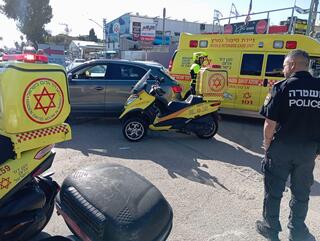 מזירת התאונה הקטלנית ברחובות