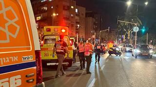 מזירת התאונה בראשון לציון