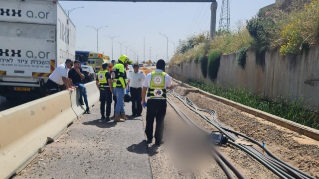 זירת התאונה