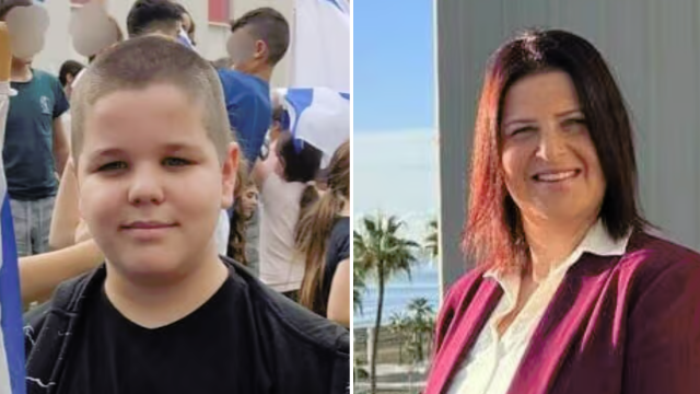עינת בן דב ואחיינה גבע שלו ז"ל