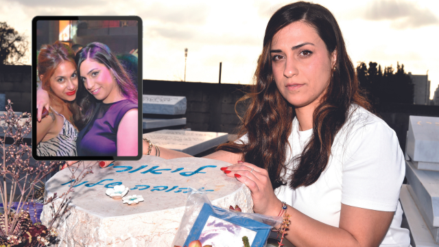 מורן בקברה של ליאור השבוע