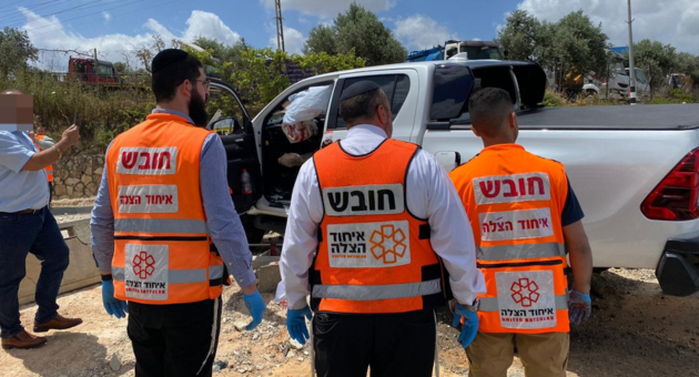 זירת האירוע ליד כיכר ריינה