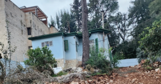 המתחם בבית הכרם שבו בוצעו העבודות