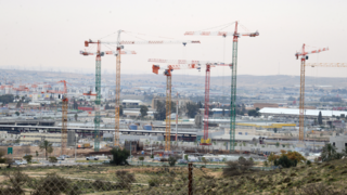 העבודות להקמת קריית התקשוב בשכונת רמות