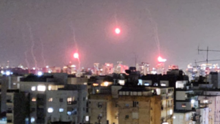ירי פצצות התאורה בראשון לציון