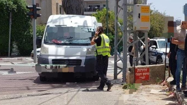 זירת התאונה