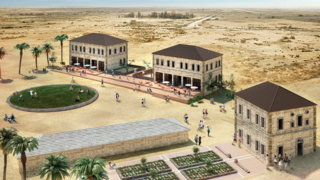 המתחם המלונאי בעוג'ה אל חפיר ברמת הנגב