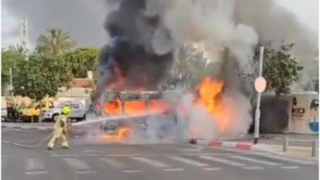מזירת הפיצוץ ליד וולפסון