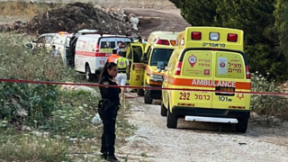 זירת הרצח הכפול בקרית אתא