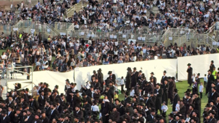 האירוע בהפרדה של חסידות גור בערד
