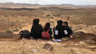 תחנת לימוד במכתש חתירה