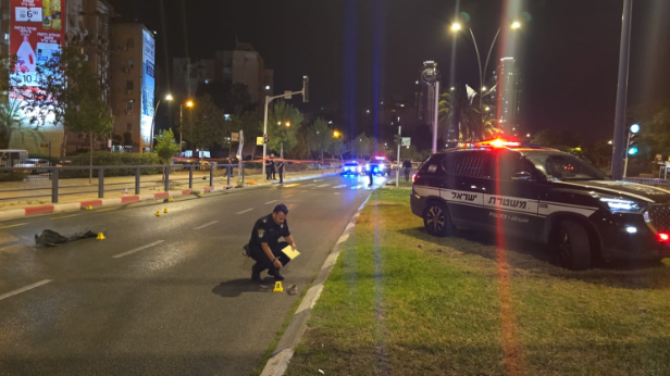 זירת הפגע וברח בשדרות טוביהו