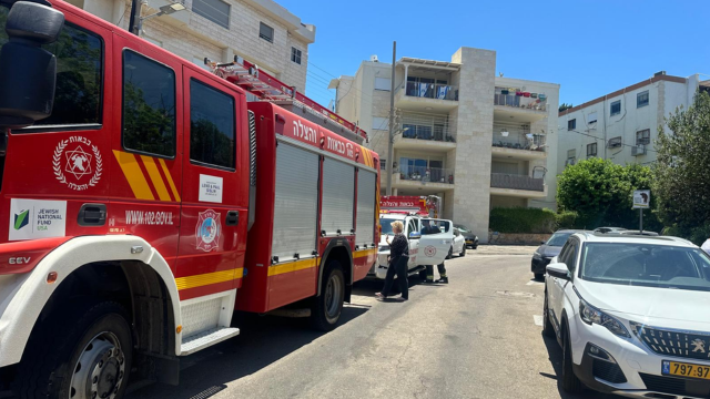 השריפה ברחוב החרוב חיפה