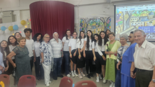 אירוע יום ההולדת לשורדי שואה בבית החינוך אמית באר שבע