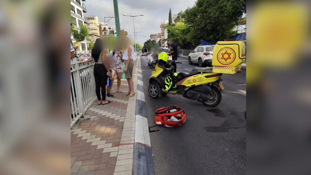זירת התאונה