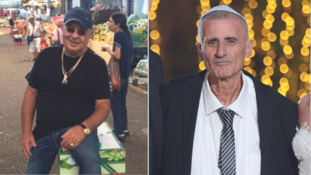 אמנון מוכתר (מימין), רפי פריינטה (משמאל)