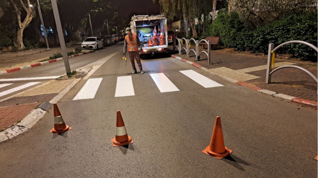 עבודות בכבישים ברחבי כפר סבא