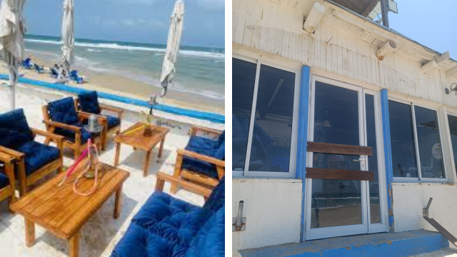 המסעדה בחוף בת ים נסגרה ונאטמה