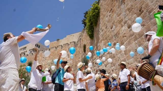 נערי כפר סבא חוגגים בר מצווה