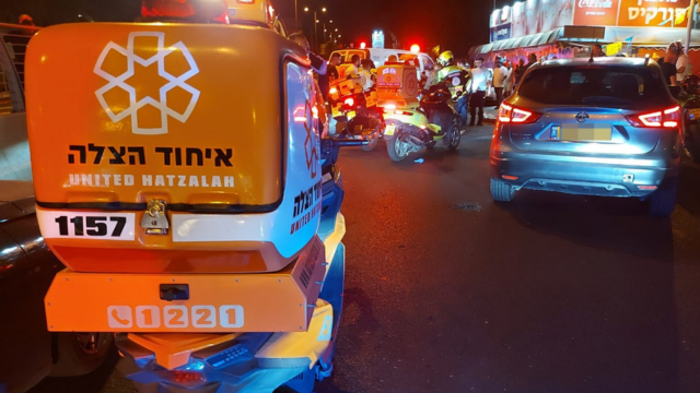 זירת התאונה הקטלנית בקרית מוצקין