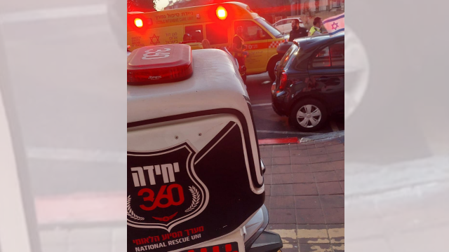 מזירת האירוע בראשון לציון