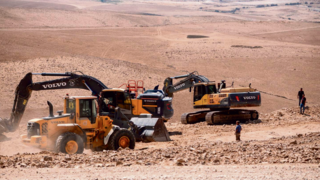 העבודות בשטח כפר הסטודנטים המיועד