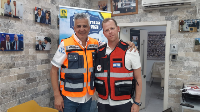 שמעון סבג ודוב מלניק