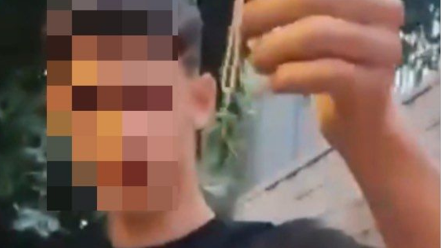 הנער מנתניה מתגאה בחטיפת הצלב
