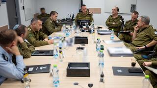הרמטכ"ל בהערכת מצב בקריה