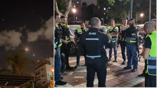 חברי כיתות הכוננות של קרית ביאליק