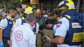 זירת הפיגוע בבאר שבע