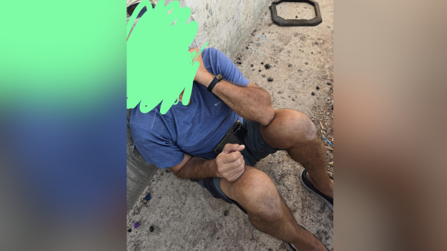 הנהג הפצוע