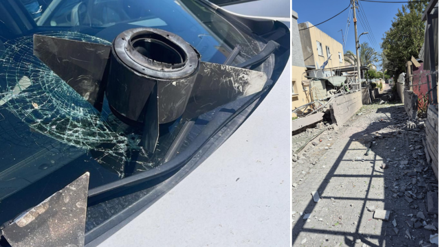 נזק קשה לבתים, לתשתיות ולכלי רכב