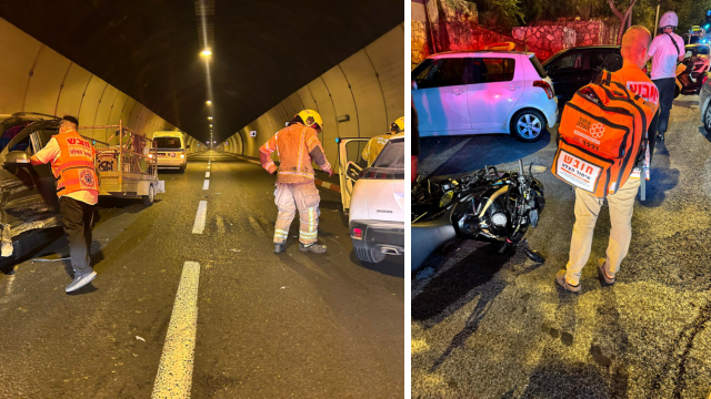 התאונות בשדרות הציונות ומנהרות הכרמל