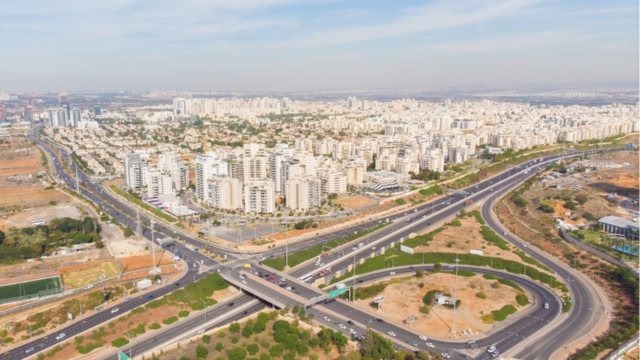 שביל אופניים בפתח תקוה