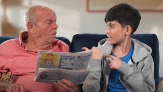 יהונתן גרוסמן ושלמה וישינסקי בקמפיין