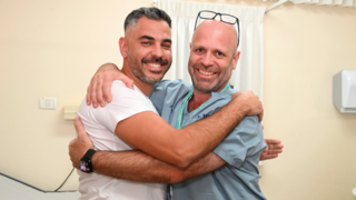 עמירם בוטבול ופרופ' פרנקל. טלטלה בין חיים למוות