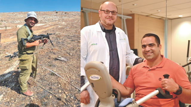 נריה בן יעקב בעת האשפוז