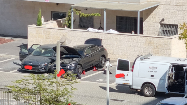 רכב ממולכד בקרית מוצקין