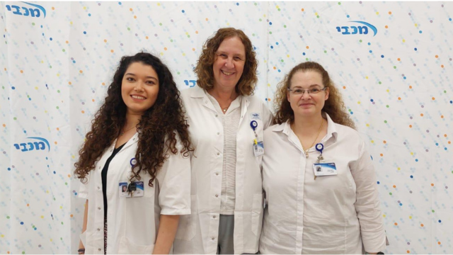 צוות המוקד של מכבי שהציל את חייו