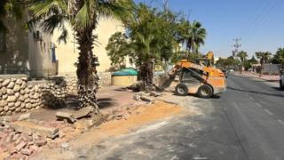 העבודות בשכונת מישור הגפן